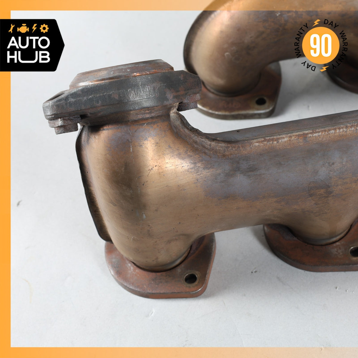 03-06 Mercedes R230 SL500 CLK500 Exhaust Manifold Right & Left Set of 2 OEM - photo 9
