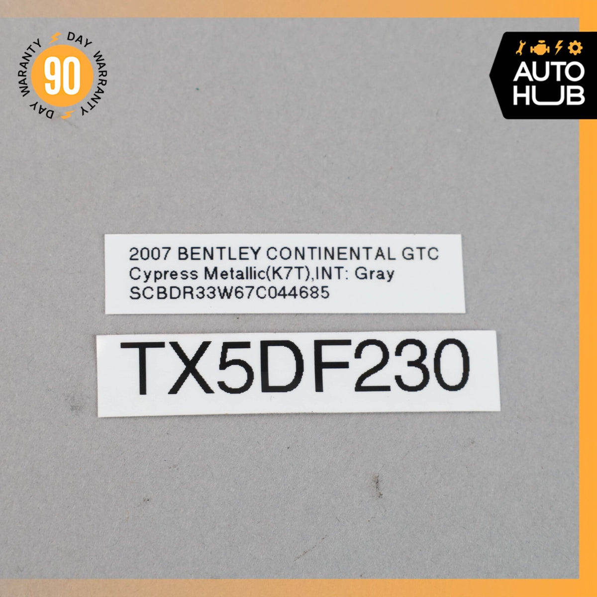 03-18 Bentley Continental GTC GT Fuel Gauge Sensor Left Driver Side OEM - photo 11
