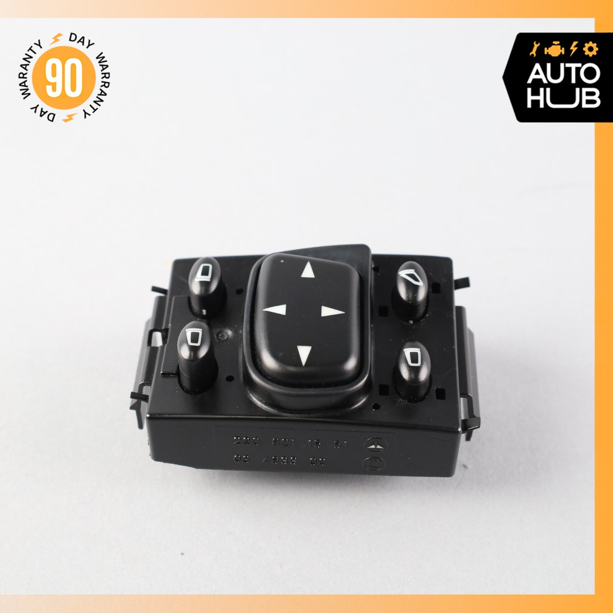 00-06 Mercedes W215 CL500 S600 Side Rear View Mirror Adjust Switch Button OEM - photo 4