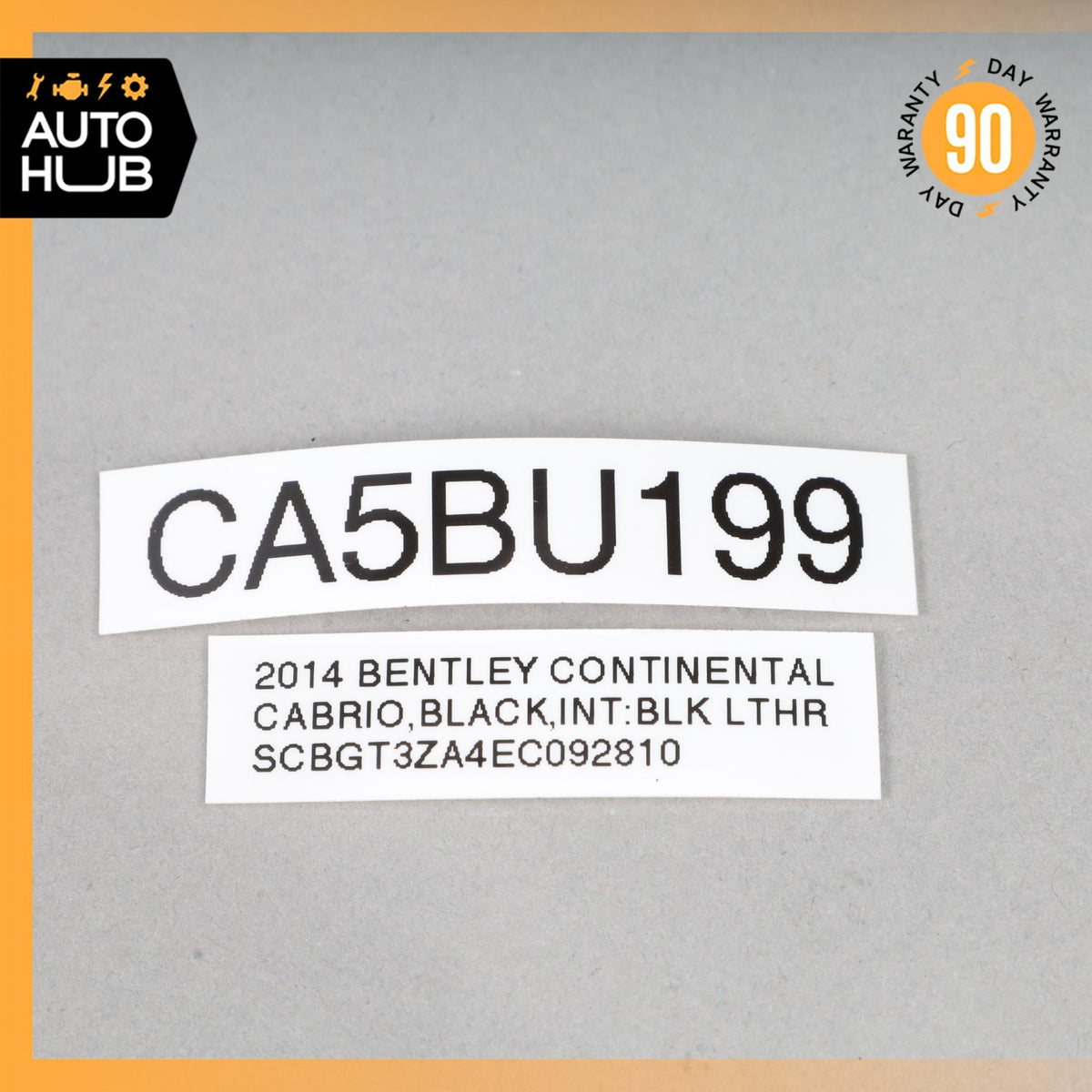 12-18 Bentley Continental GTC GT Front Right Side Seat Switch Cover Trim OEM 32k - photo 14