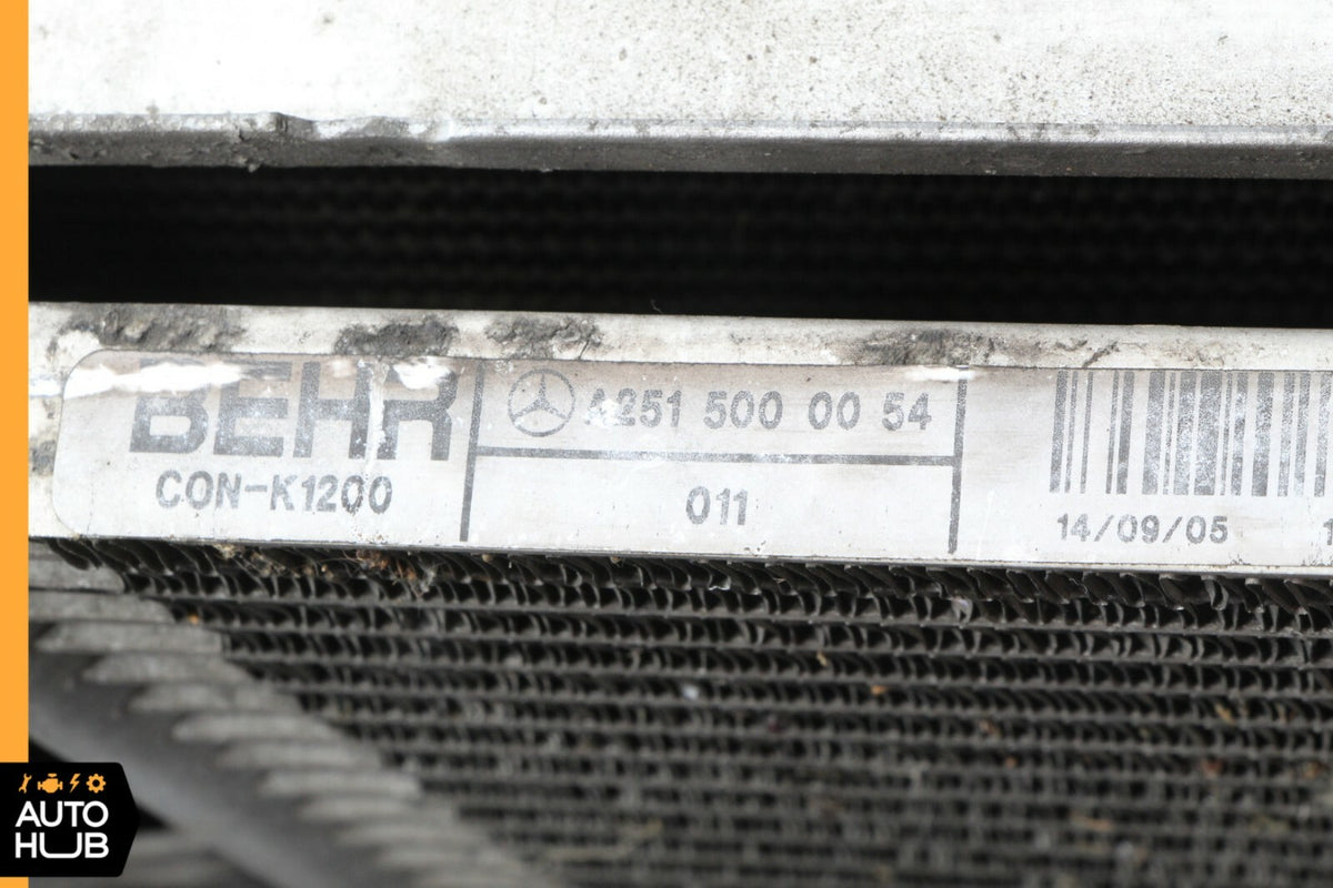 06-10 Mercedes W251 R500 GL350 Cooling Radiator AC A/C Condensor 2515000004 OEM - photo 11