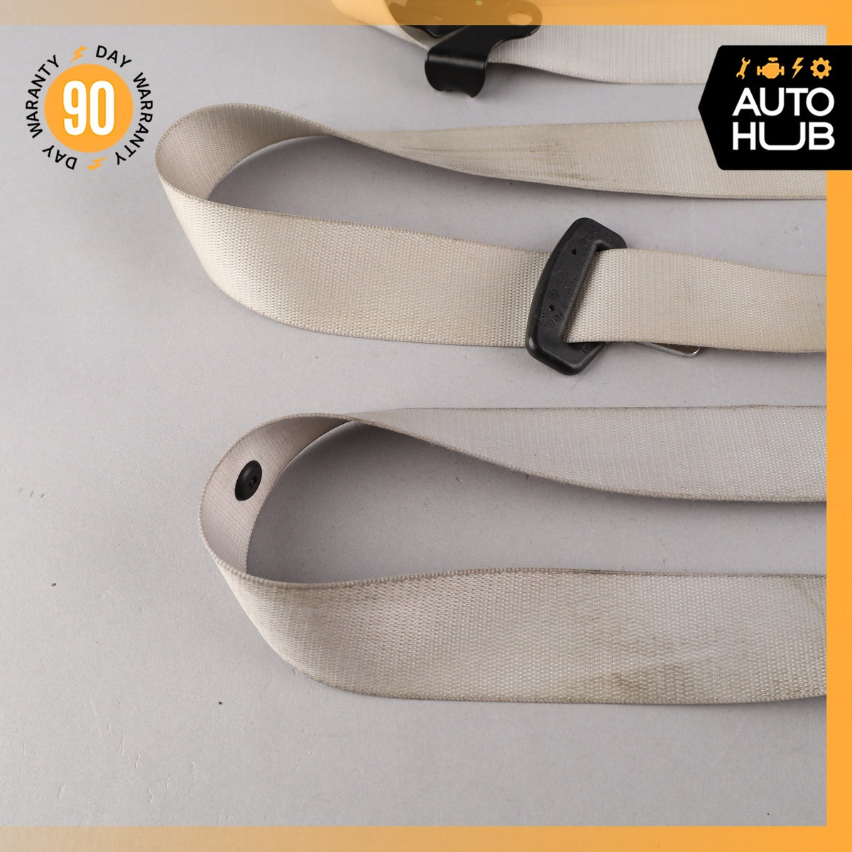 10-13 Mercedes W212 E350 E400 Seat Belt Front Left Driver Side Gray OEM - photo 16