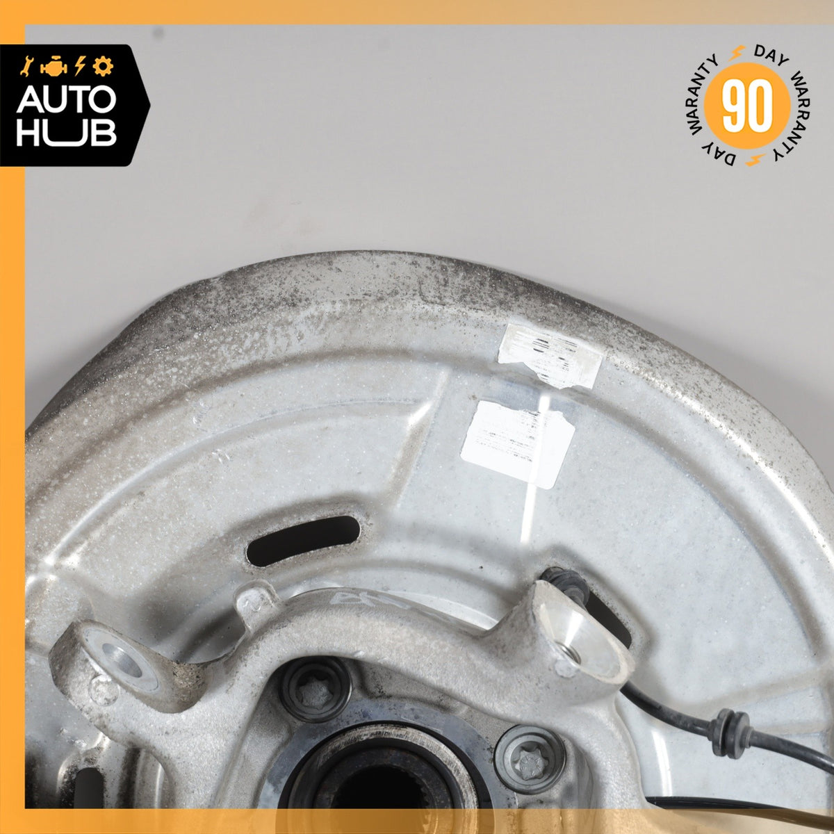 BMW F10 550i 535i Rear Right Passenger Side Spindle Knuckle Hub w/ Shield OEM - photo 10