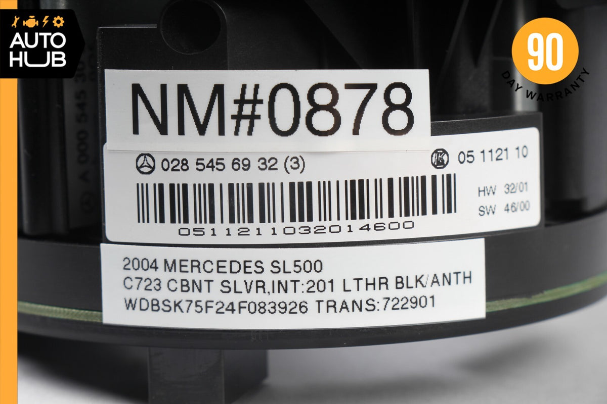 03-12 Mercedes R230 SL500 S350 CL500 Steering Column Switch 0085452324 OEM - photo 12