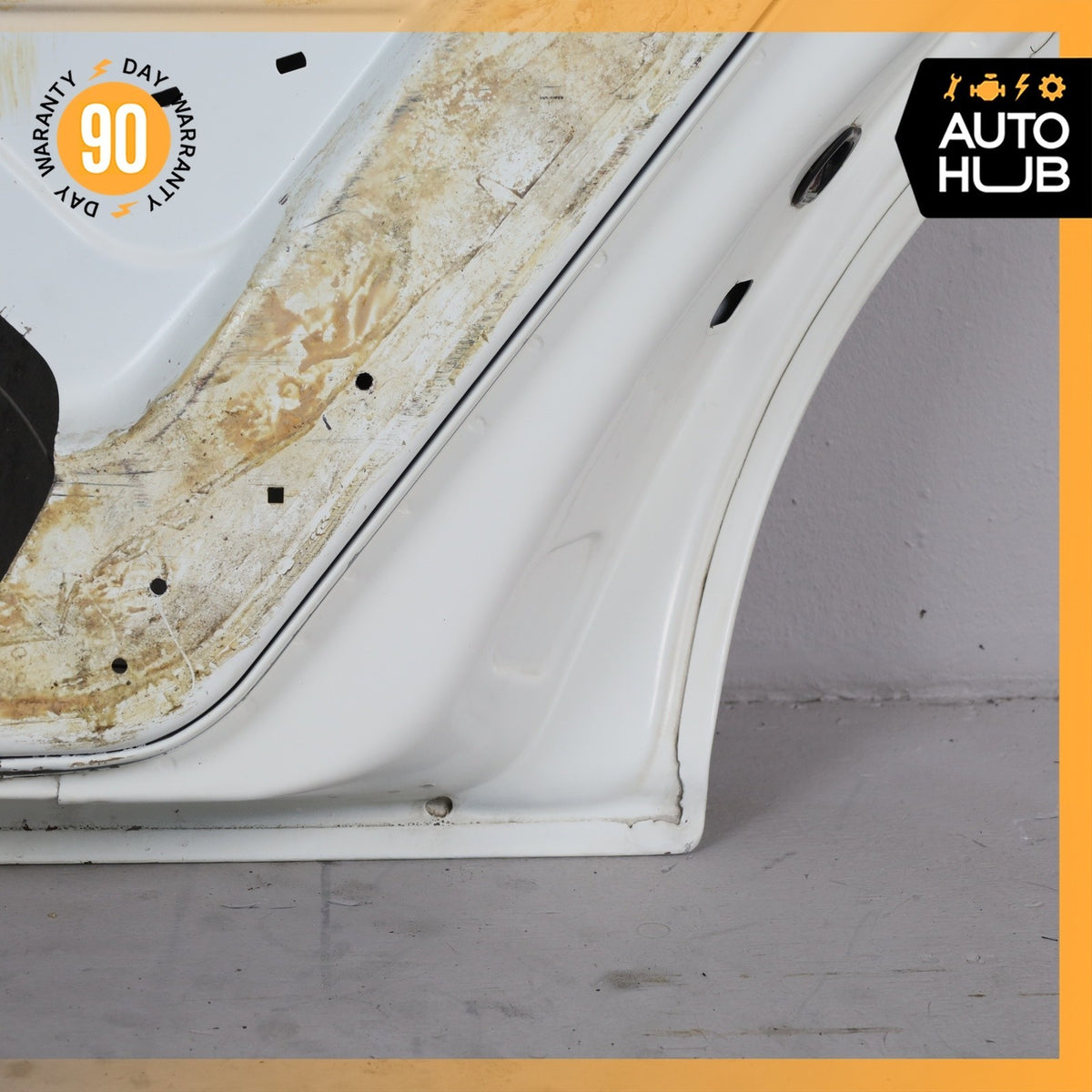 81-91 Rolls Royce Silver Spur Rear Right Side Door Shell White OEM 40k - photo 18