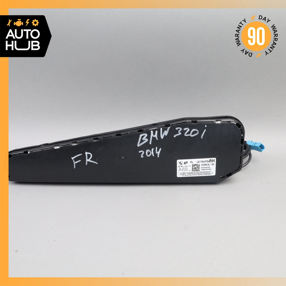 BMW F30 320i 330e Front Right Passenger Seat Airbag Air Bag OEM - photo 1