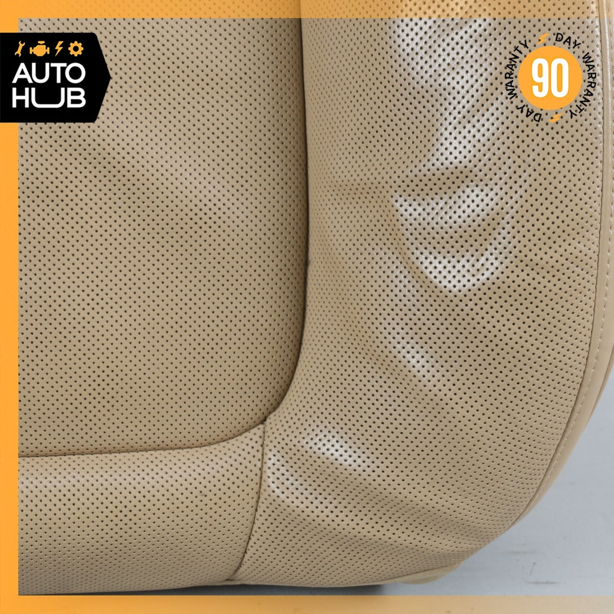 11-18 Porsche Cayenne 958 Front Right Side Seat Upper Cushion Leather OEM - photo 10