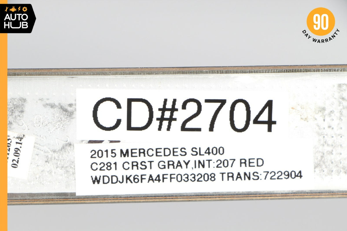 13-20 Mercedes R231 SL400 SL550 Dashboard Dash Left Side Trim Panel Wood OEM 62k - photo 9