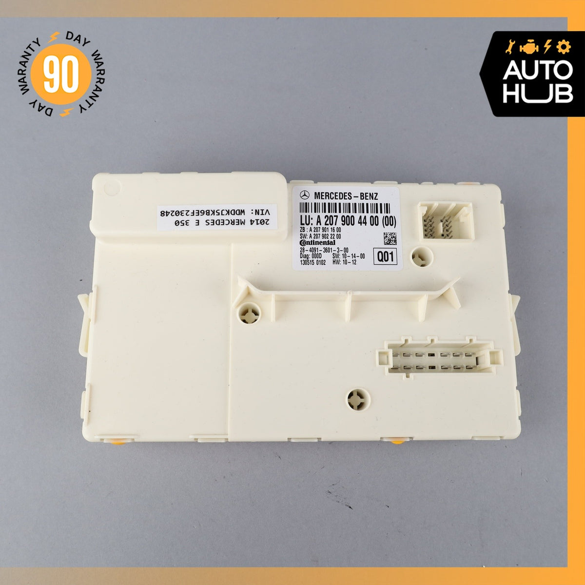 10-17 Mercedes W207 E550 E350 Coupe Rear Window Regulator Control Module OEM - photo 7