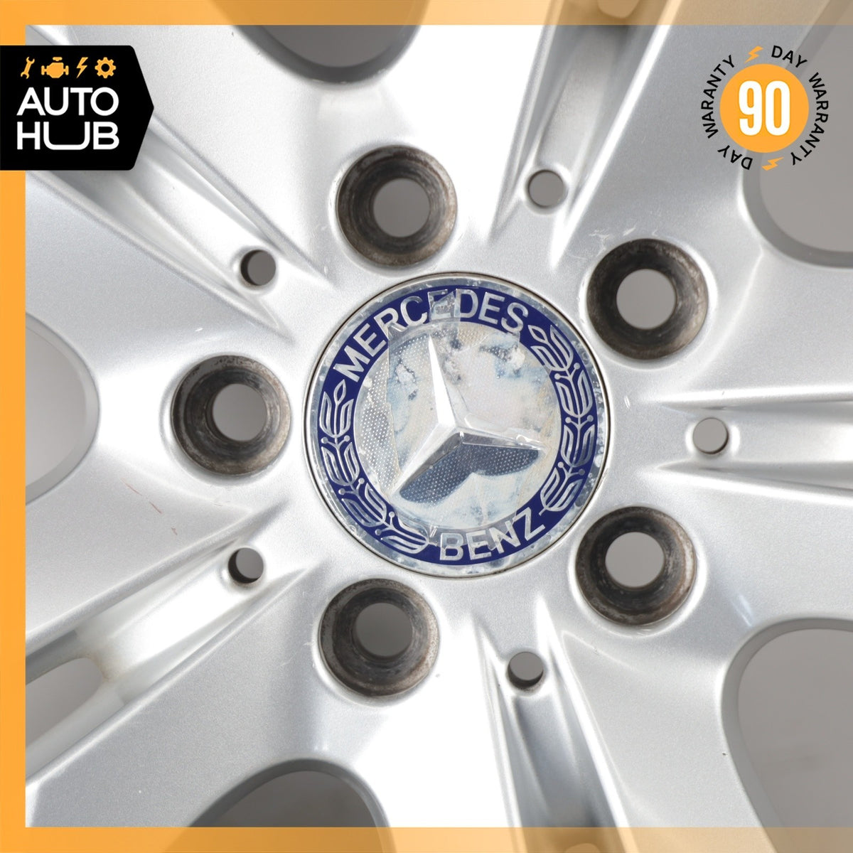 Mercedes X164 GL350 GL450 8.5 x 20 20" Wheel Rim Silver 1644016002 OEM - photo 6
