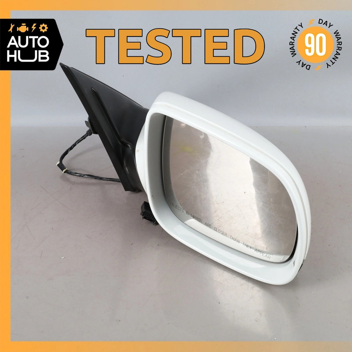 09-14 Audi 8R Q5 SQ5 Front Right Side Rear View Mirror White OEM - photo 1