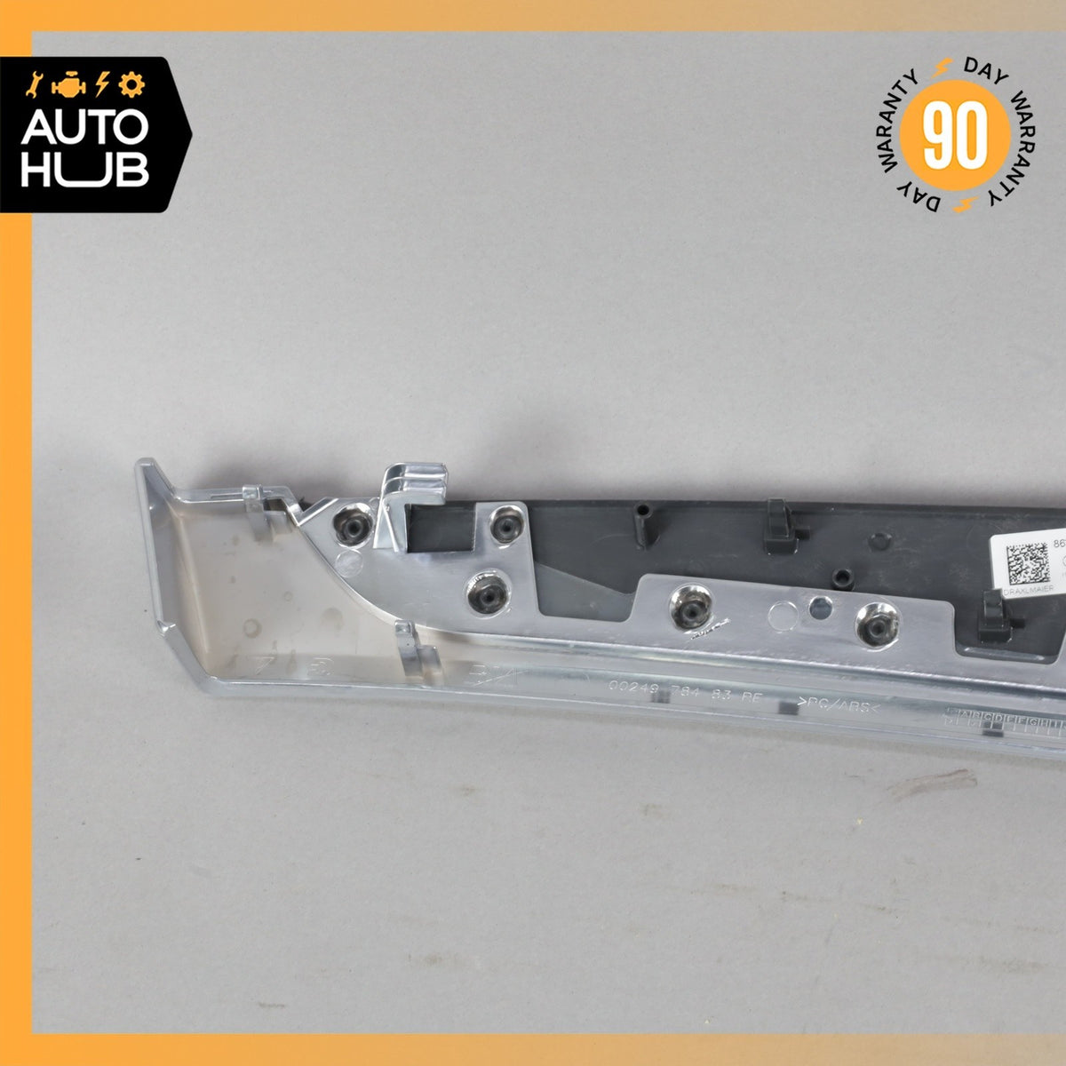 Porsche Panamera 970 Front Right Passenger Side Door Panel Molding Aluminium OEM - photo 12