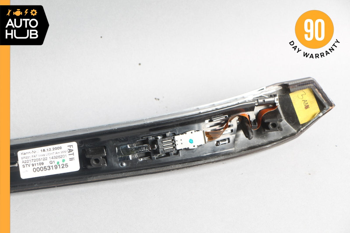 10-13 Mercedes W221 S400 S550 Front Left Driver Side Door Panel Trim Wood OEM - photo 7