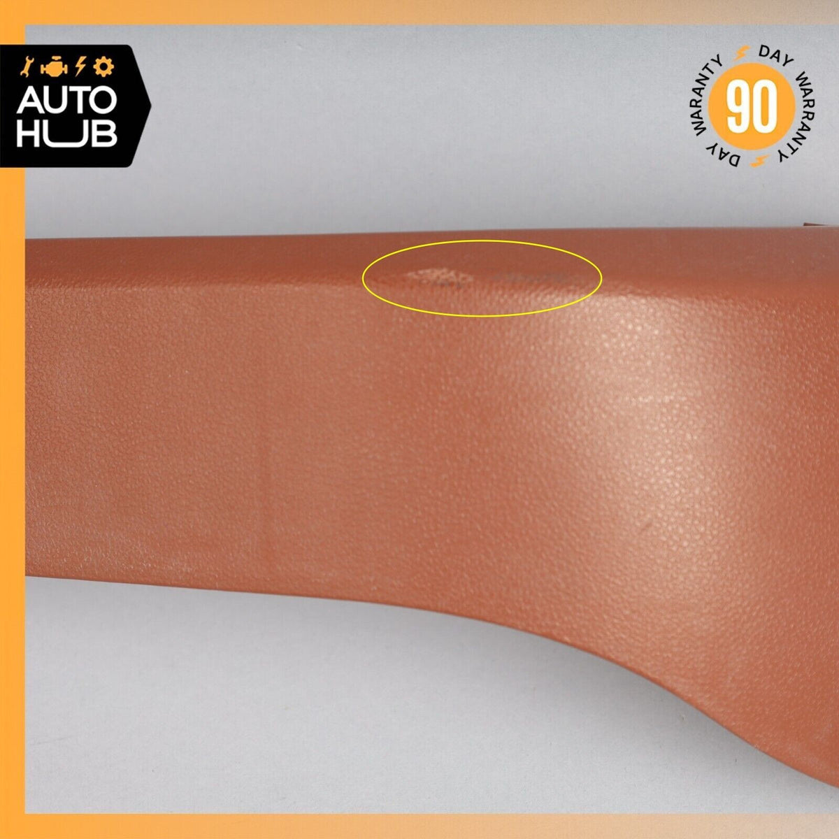 07-10 Mercedes W216 CL550 CL600 Right Outside Seat Cover Panel Trim Red OEM - photo 4