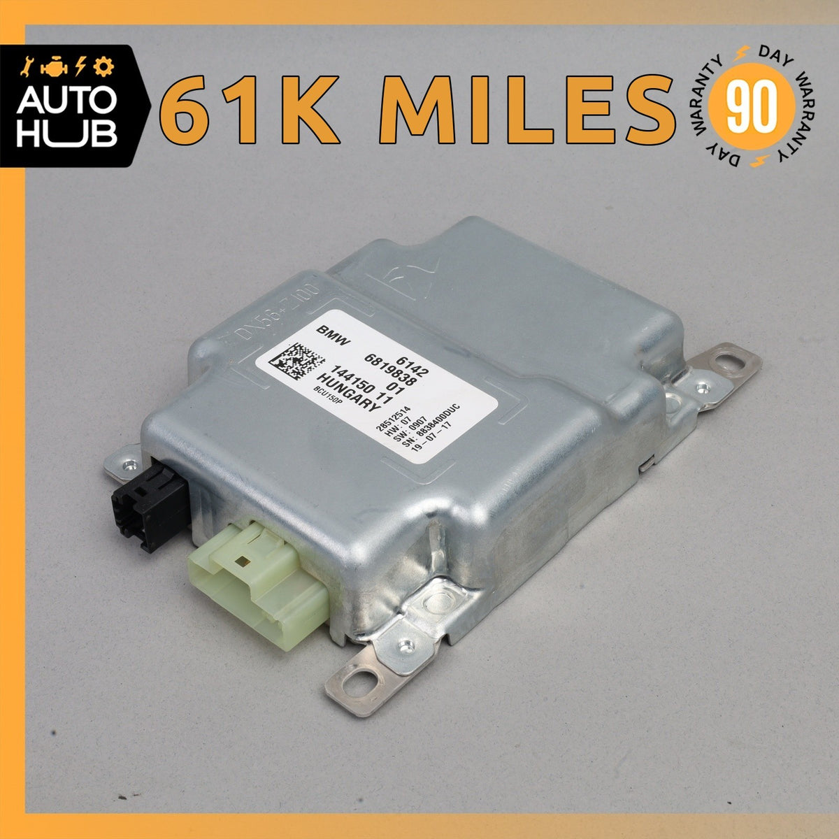 16-18 BMW F30 330e Hybrid Engine Motor Battery Charger Control Module OEM 61k - photo 1