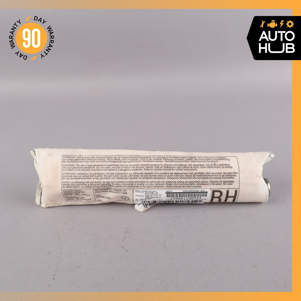 Mercedes W207 E400 C250 E550 Front Right Side Seat Airbag Air Bag OEM - photo 1