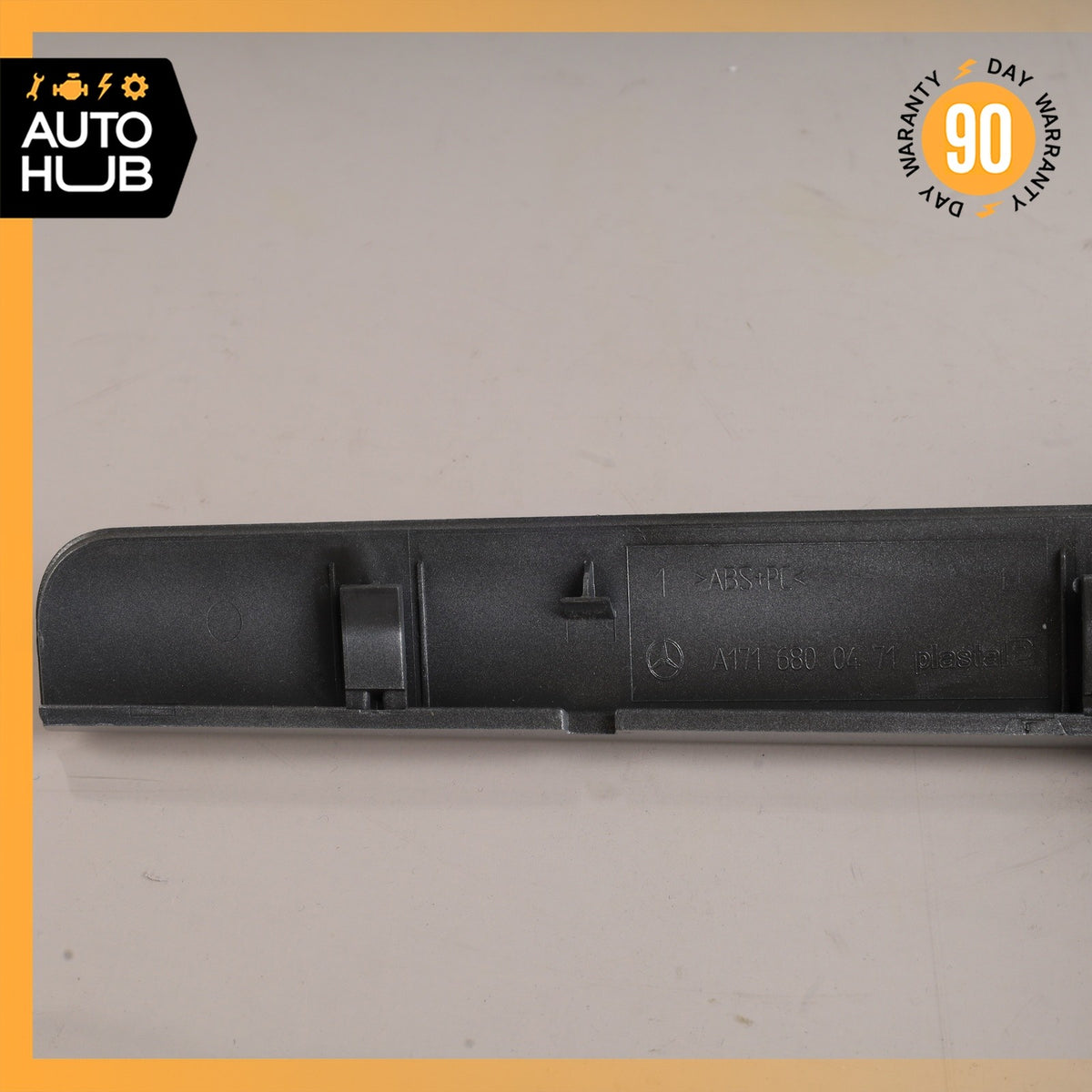 05-08 Mercedes R171 SLK55 AMG SLK280 Dashboard Dash Trim Panel Silver OEM - photo 7