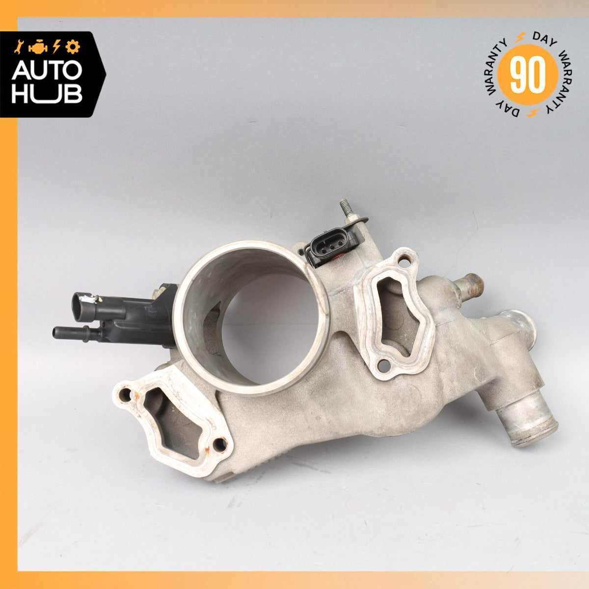 04-06 Cadillac XLR STS SRX 4.6L V8 Engine Coolant Water Outlet Flange OEM - photo 1