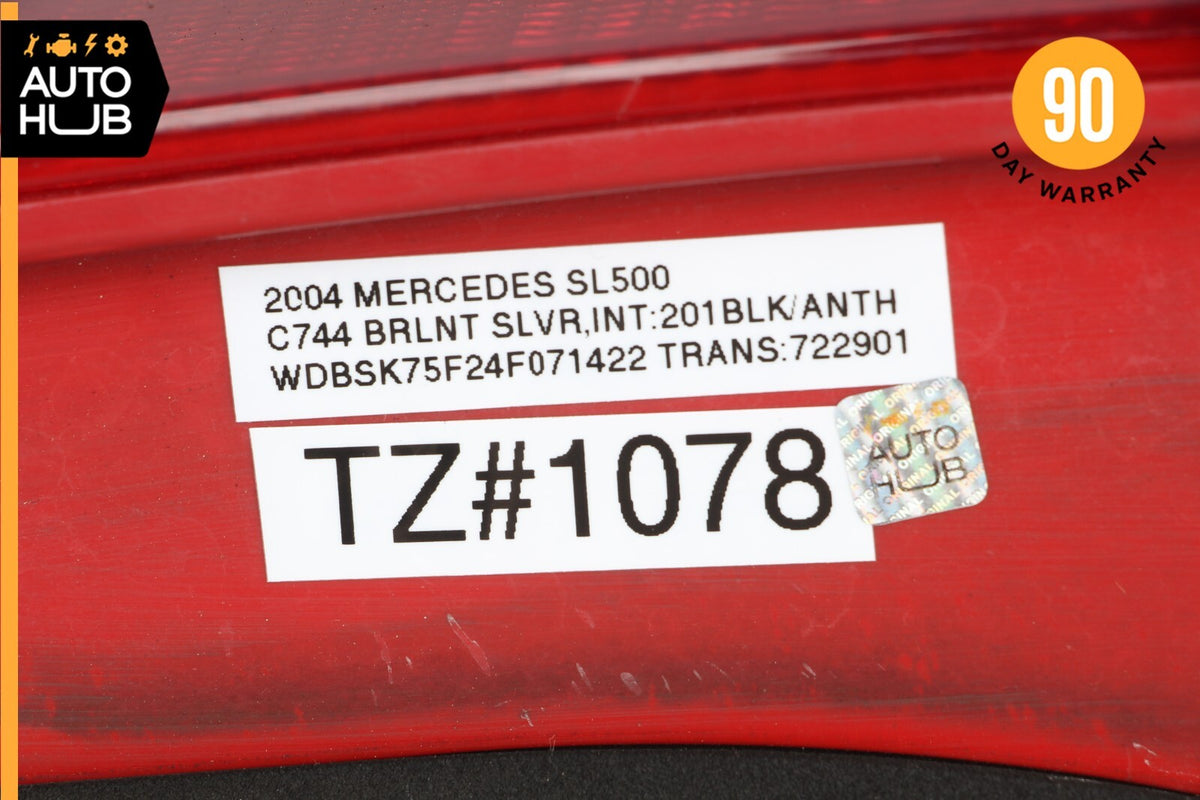 03-06 Mercedes R230 SL500 SL600 Right Side Tail Light Lamp Assembly OEM - photo 13