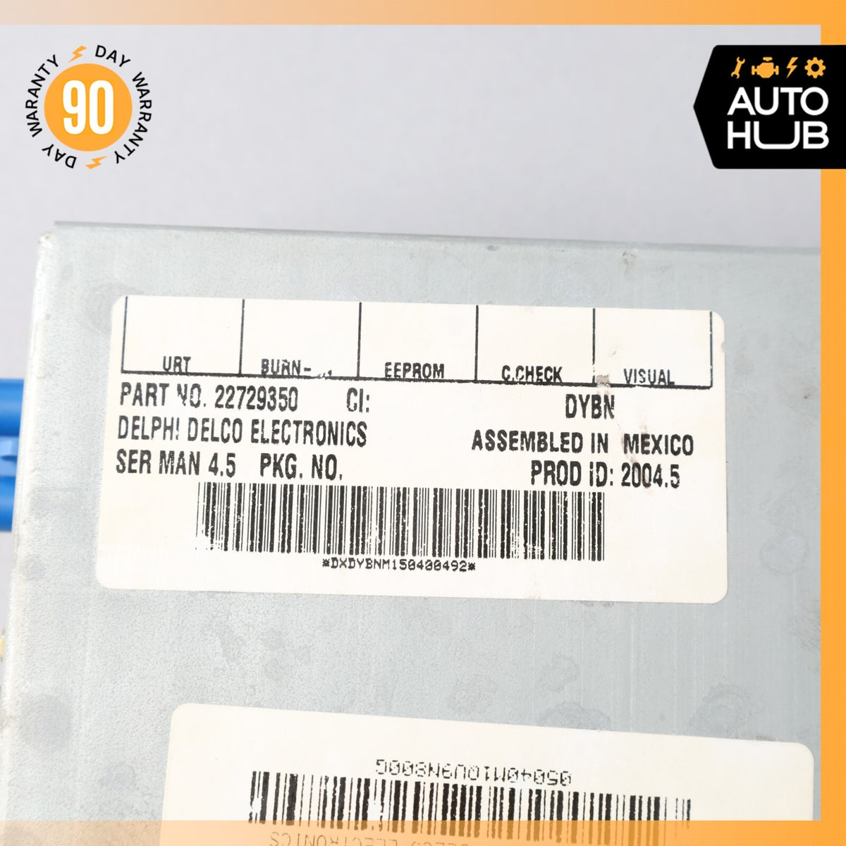04-09 Cadillac XLR / Corvette  Sirius Satellite Radio Receiver 22729350 OEM - photo 8
