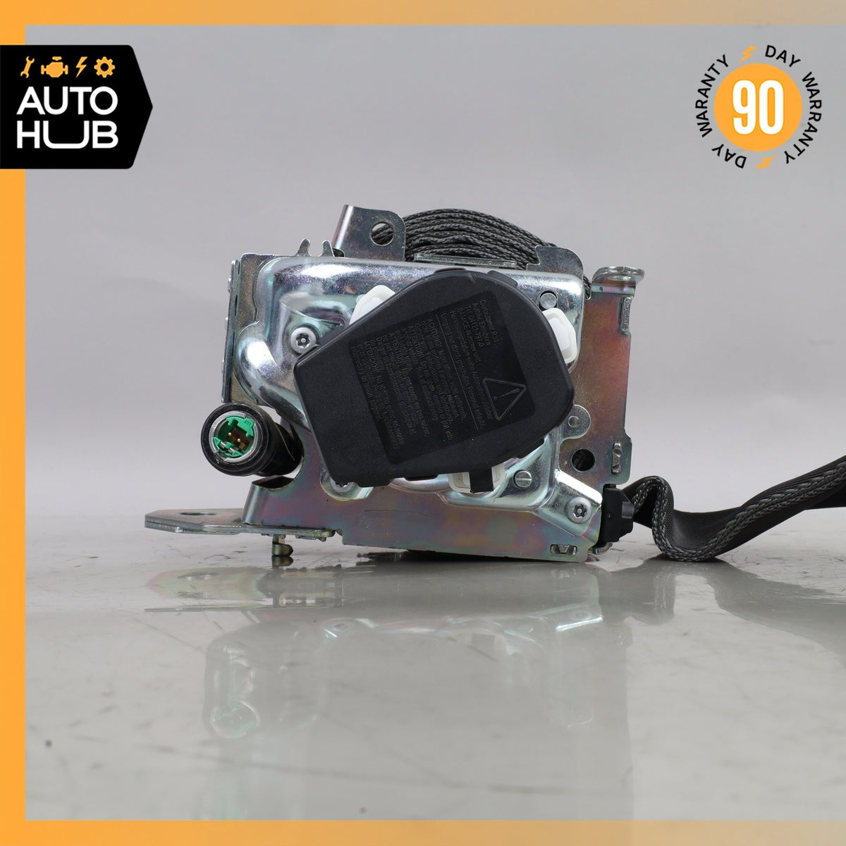 14-17 Mercedes W222 S65 AMG S600 S450 Seat Belt Rear Left Driver Side Black OEM - photo 12