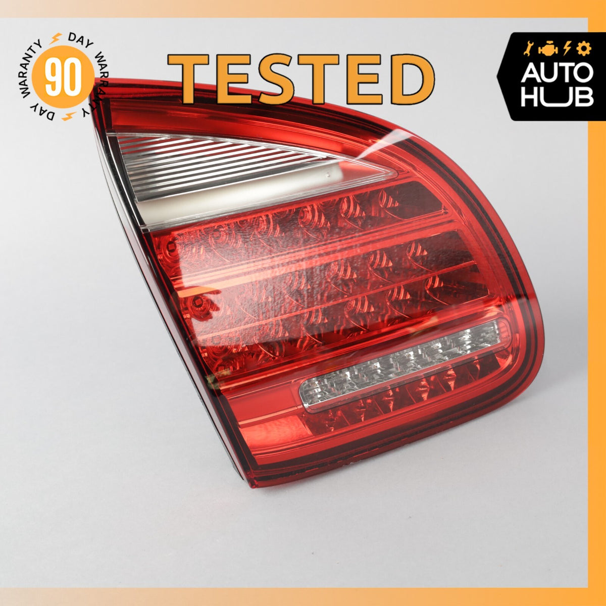 11-14 Porsche Cayenne 958 Hybrid Left Driver Side Inner Tail Light Lamp OEM - photo 1