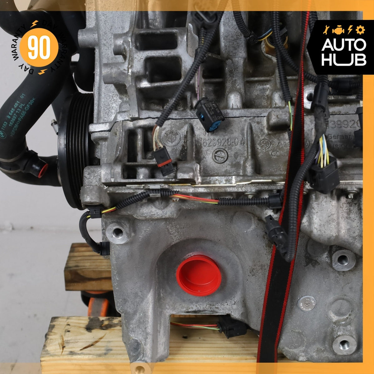 12-18 BMW F10 528i X1 X5 228i AWD 2.0L N20B20 Engine Motor Assembly w/ Turbo OEM - photo 18