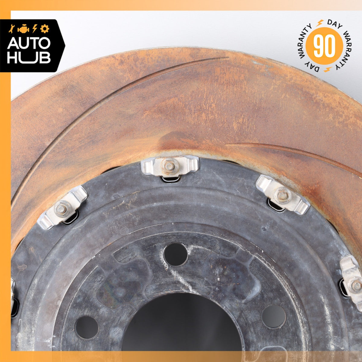 19-24 Aston Martin DB11 Vantage Front Left & Right Side Brake Rotor Set OEM - photo 3
