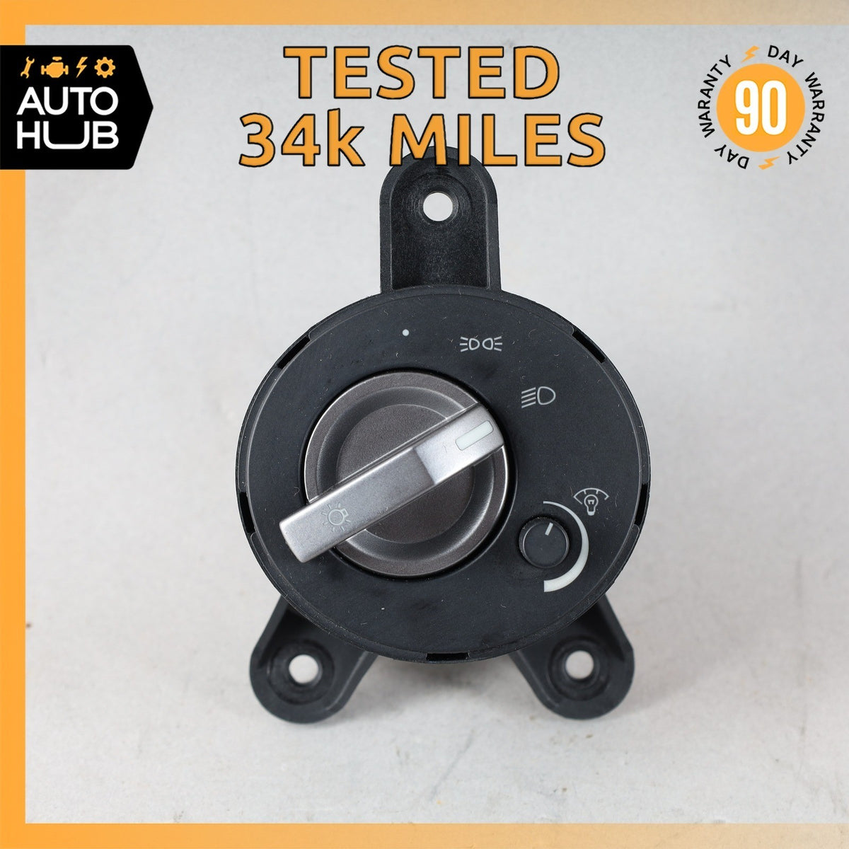 Aston Martin DB9 Headlight Head Light Lamp Control Switch 4G4311654AD OEM 34k - photo 1
