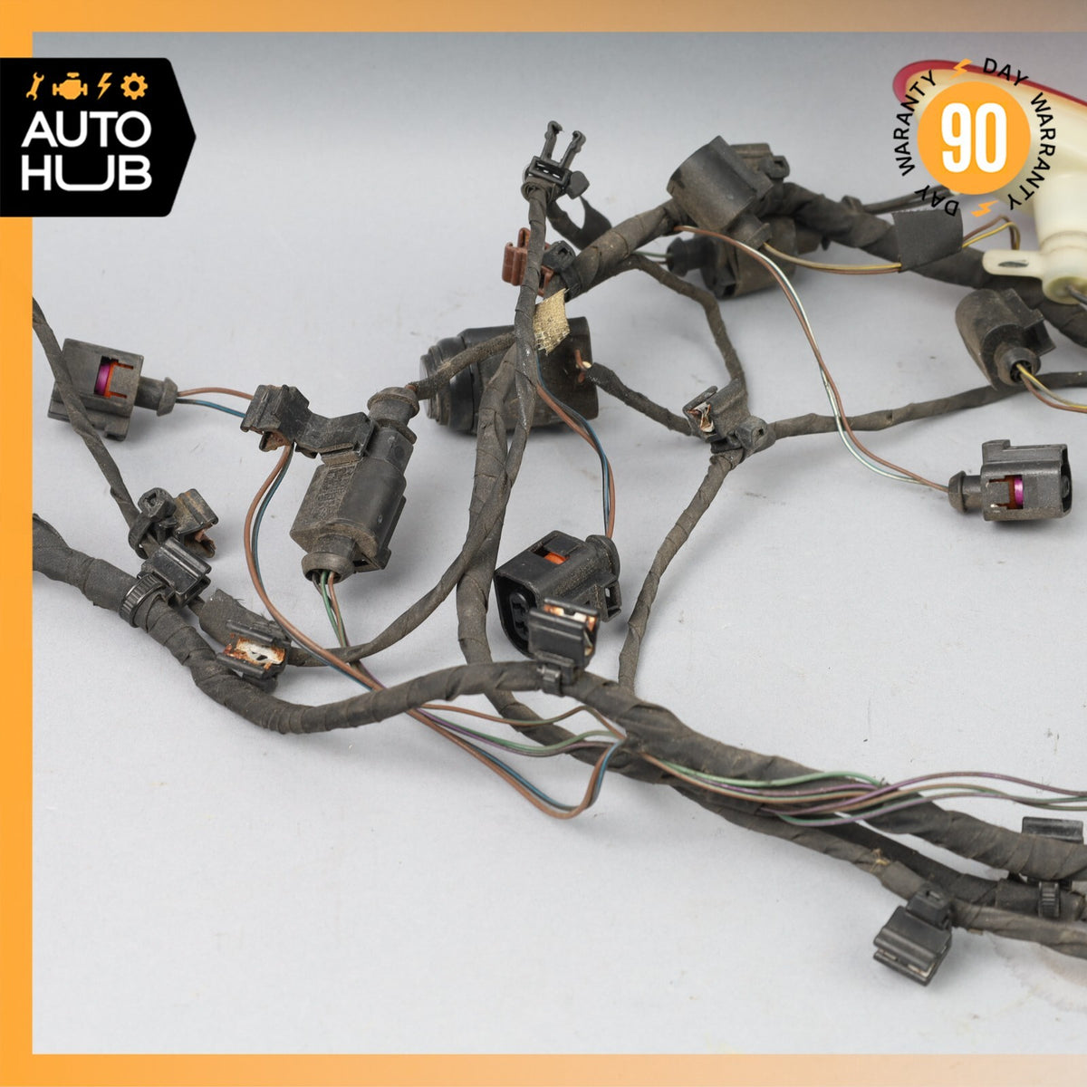 Bentley Continental Flying Spur Rear Bumper Parking Wire Harness w/ Marker Light - photo 14