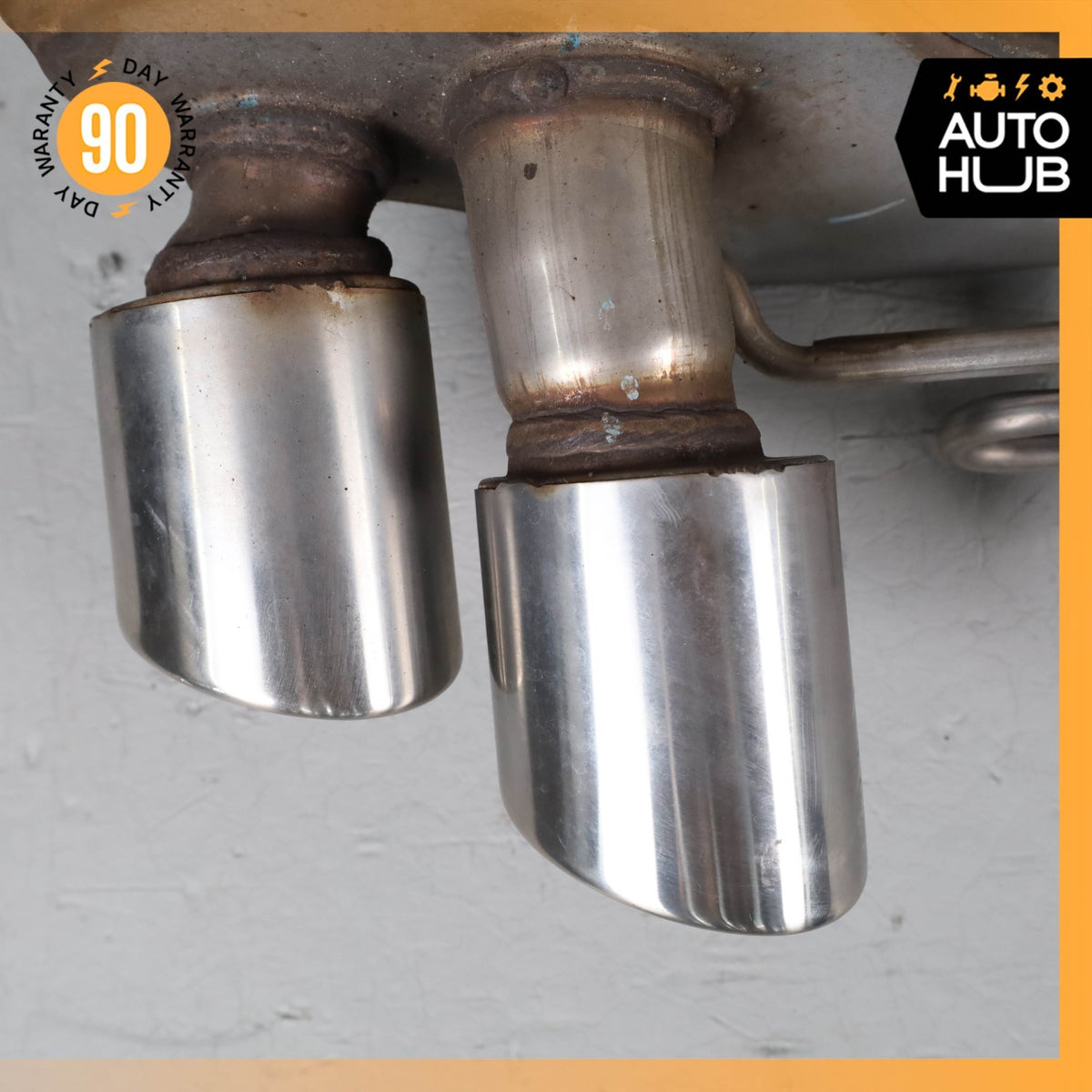 Maserati GranTurismo 4.7L Base Exhaust Mufflers Tips Left & Right Set OEM 47k - photo 5