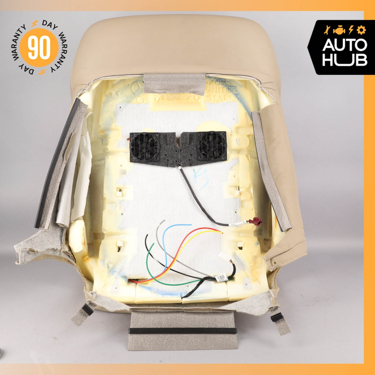 12-16 Mercedes X166 GL550 ML350 Seat Cushion Top Upper Front Left Side OEM - photo 14