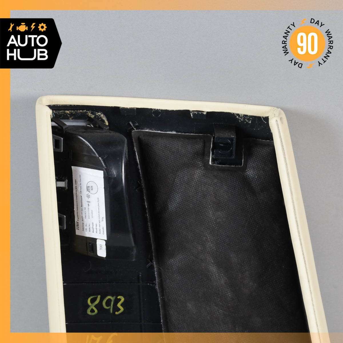 14-18 Bentley Flying Spur Right Side B-Pillar Cover Trim 3W5867336A OEM 40k - photo 10