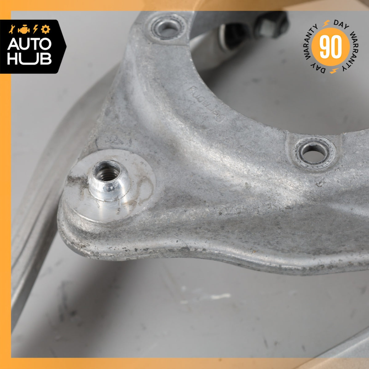 Bentley Continental GT GTC Front Right Shock Strut Mount Bracket w/ Arms OEM 87k - photo 10