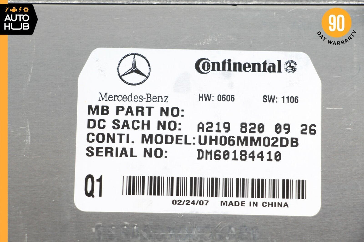 06-12 Mercedes W211 E350 SL550 Communication Control Module 2198200926 OEM - photo 11