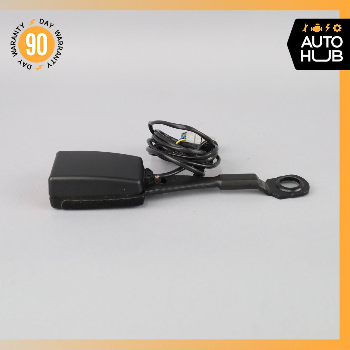 Porsche Panamera 970 Front Left Driver Side Seat Belt Buckle Black OEM - photo 4