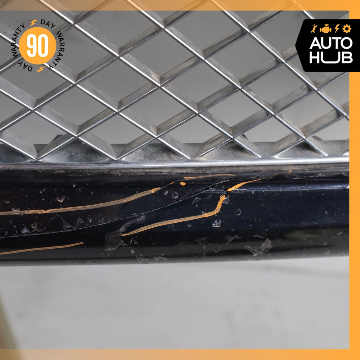 09-12 Bentley Continental Flying Spur Front Bumper Cover Assembly Black OEM - photo 10