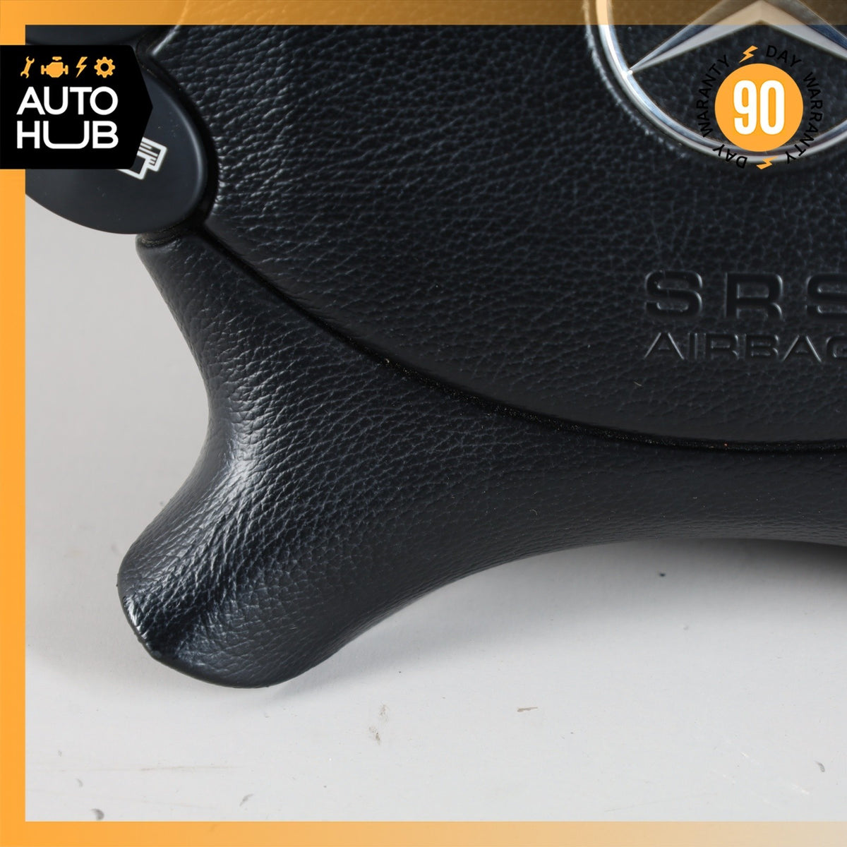 Mercedes R230 SL500 SL55 CLK500 E350 Steering Wheel Airbag Air Bag Black OEM 88k - photo 7