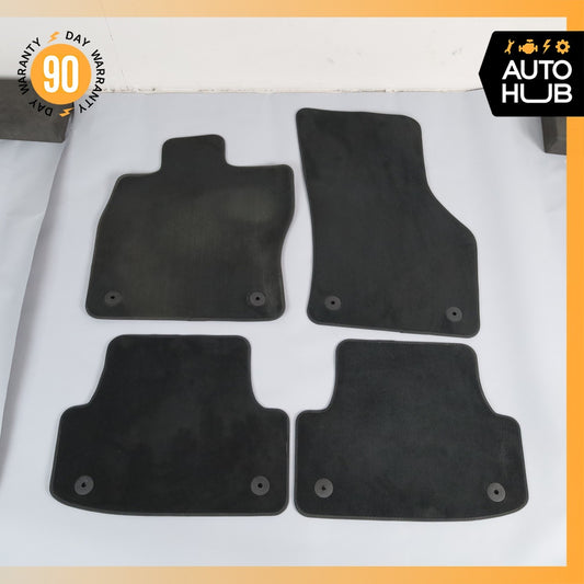 15-20 Audi 8V A3 Front & Rear Floor Mat Carpet Cover Set OEM - photo 1