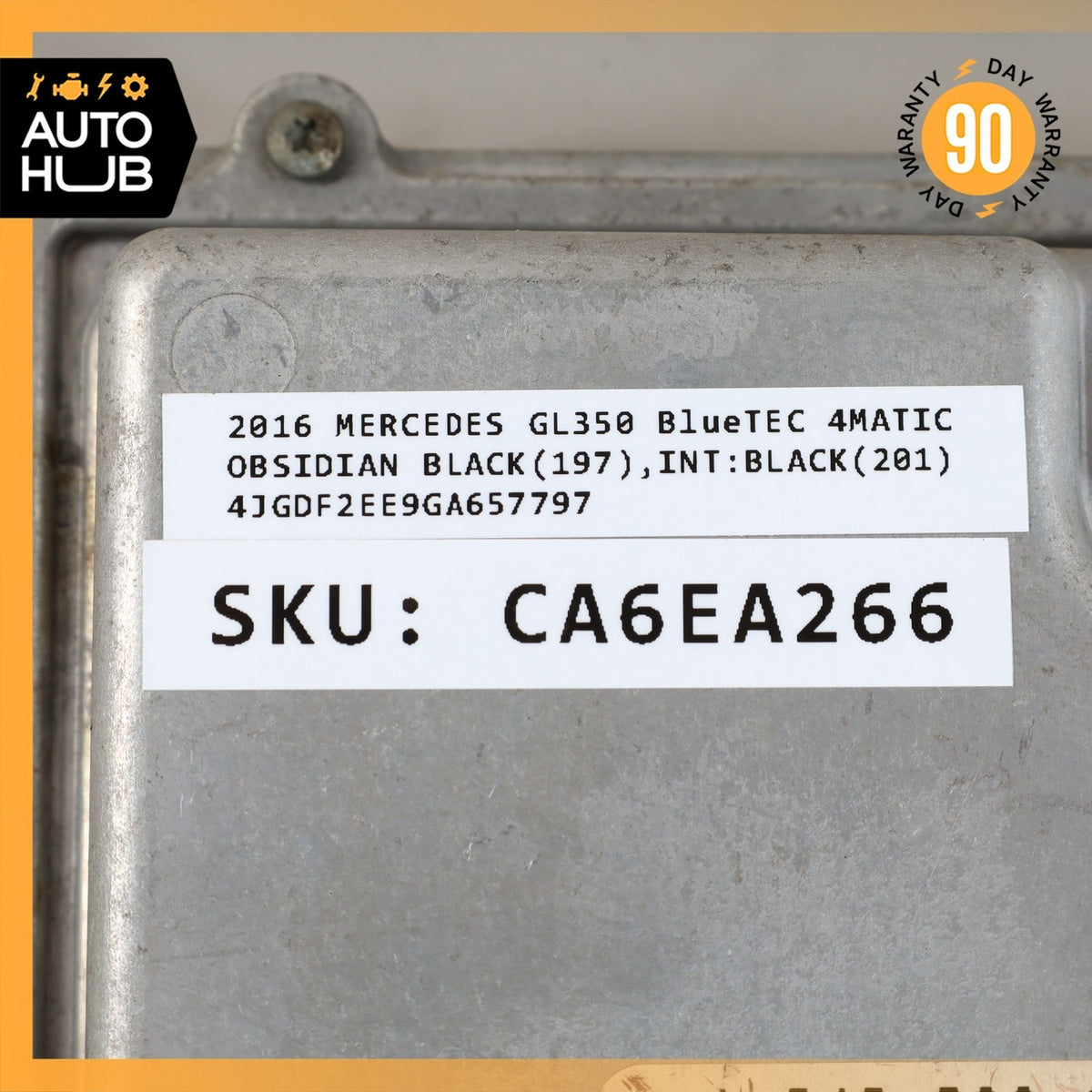14-16 Mercedes X166 GL350 BlueTec Diesel ECU Engine Control Module Unit OEM - photo 11