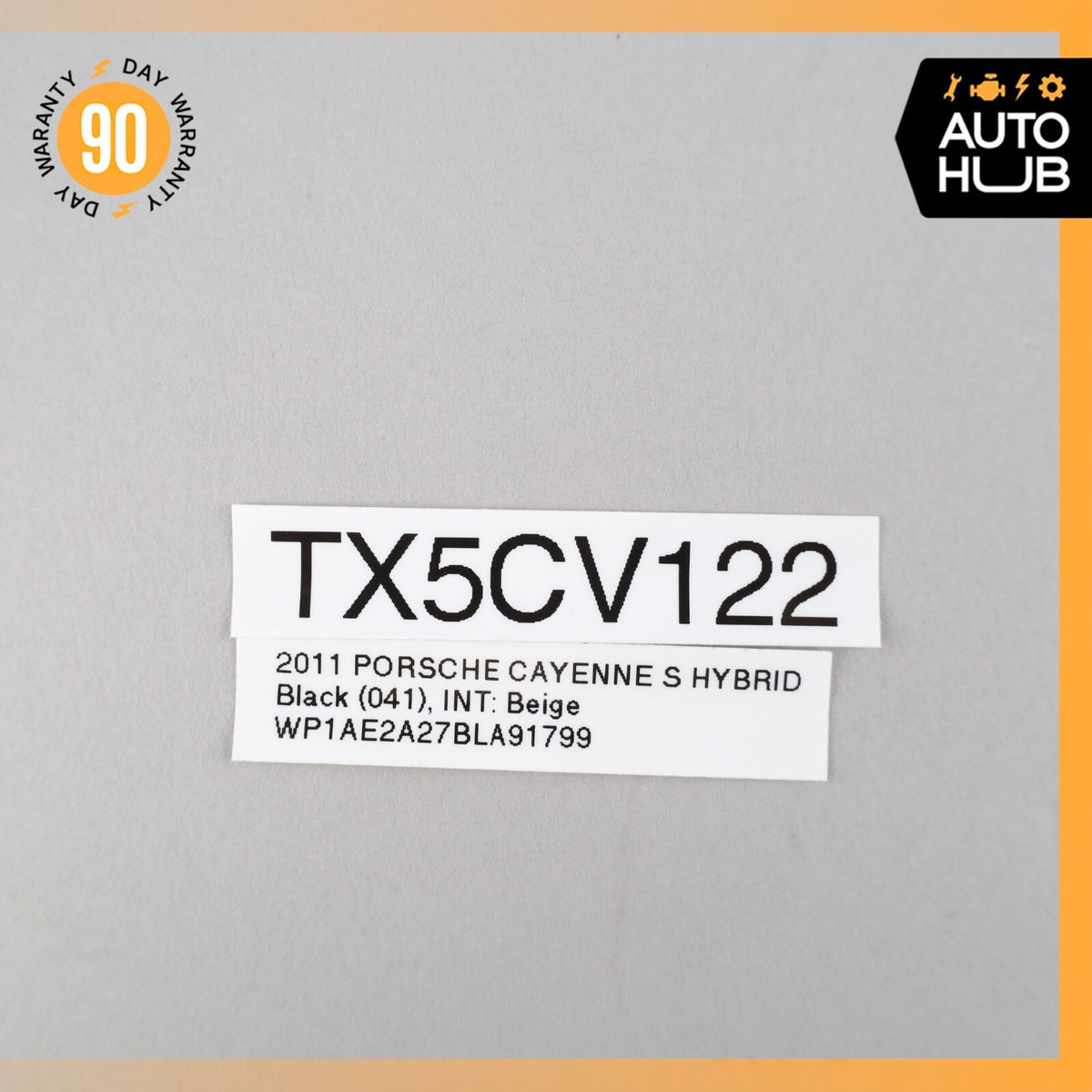 11-18 Porsche Cayenne 958 Hybrid S Electronic Parking Button Switch OEM - photo 9