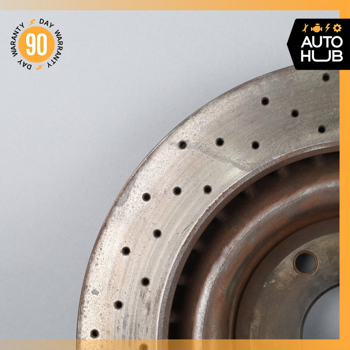 00-04 Aston Martin DB7 Front Brake Rotors Disc Left & Right Set OEM 38k - photo 13