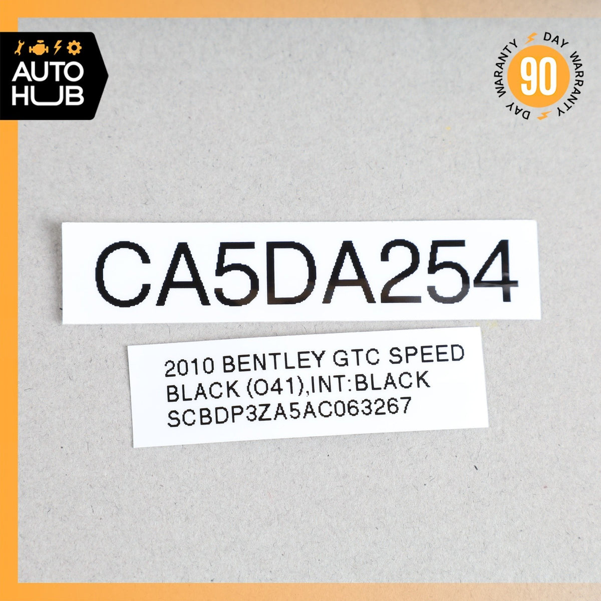 07-11 Bentley Continental GTC Rear Trunk Interior Trim Panel Boot Cover OEM - photo 14