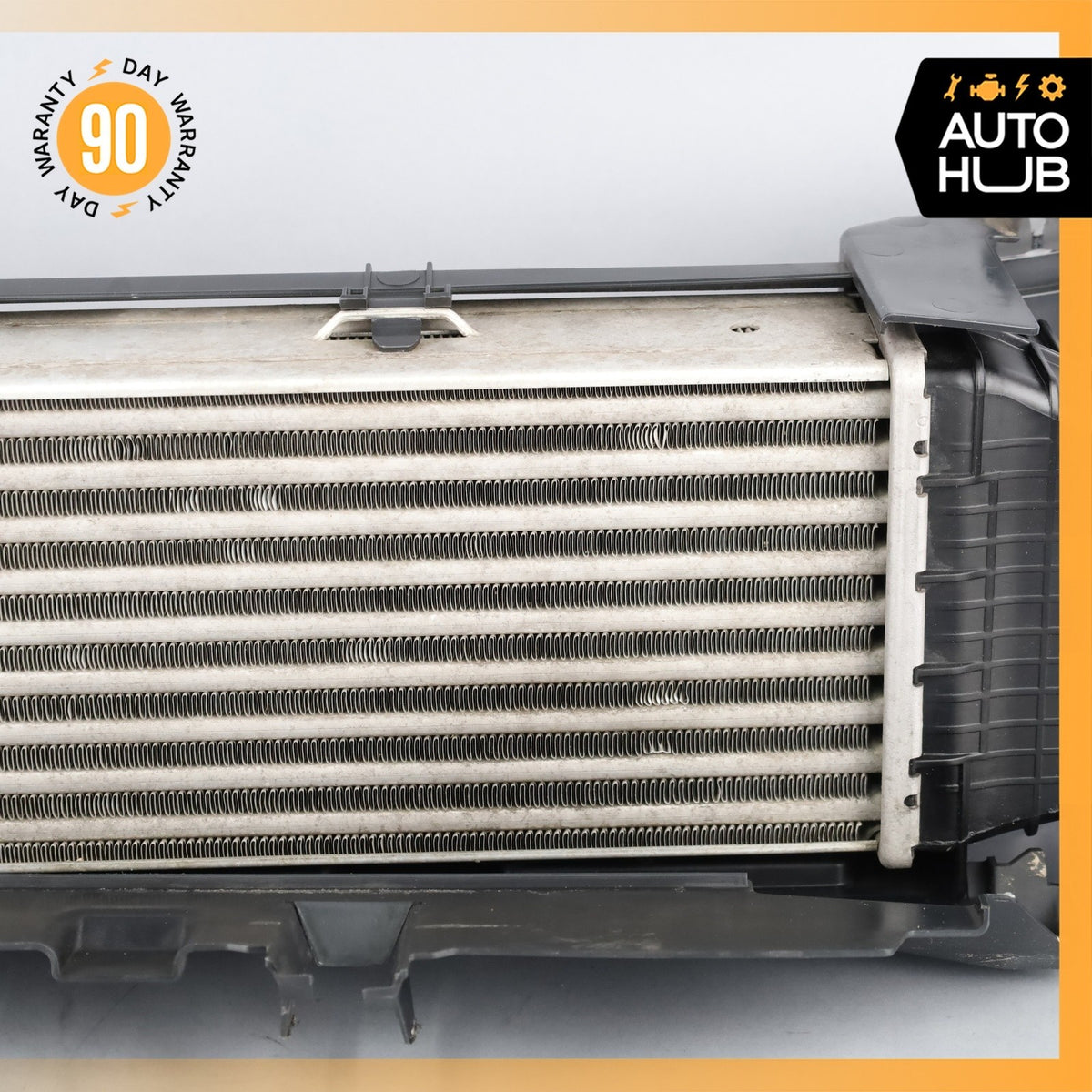 12-15 Mercedes R172 SLK250 M271 Intercooler Air Cooler Radiator w/ Air Duct OEM - photo 6