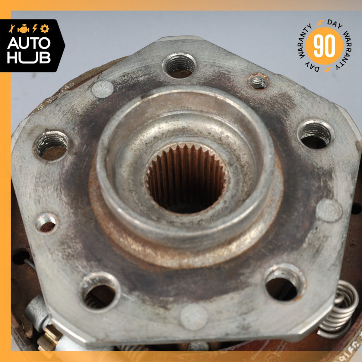 11-19 Maserati GranTurismo S M145 Rear Right Side Spindle Knuckle Hub OEM - photo 4