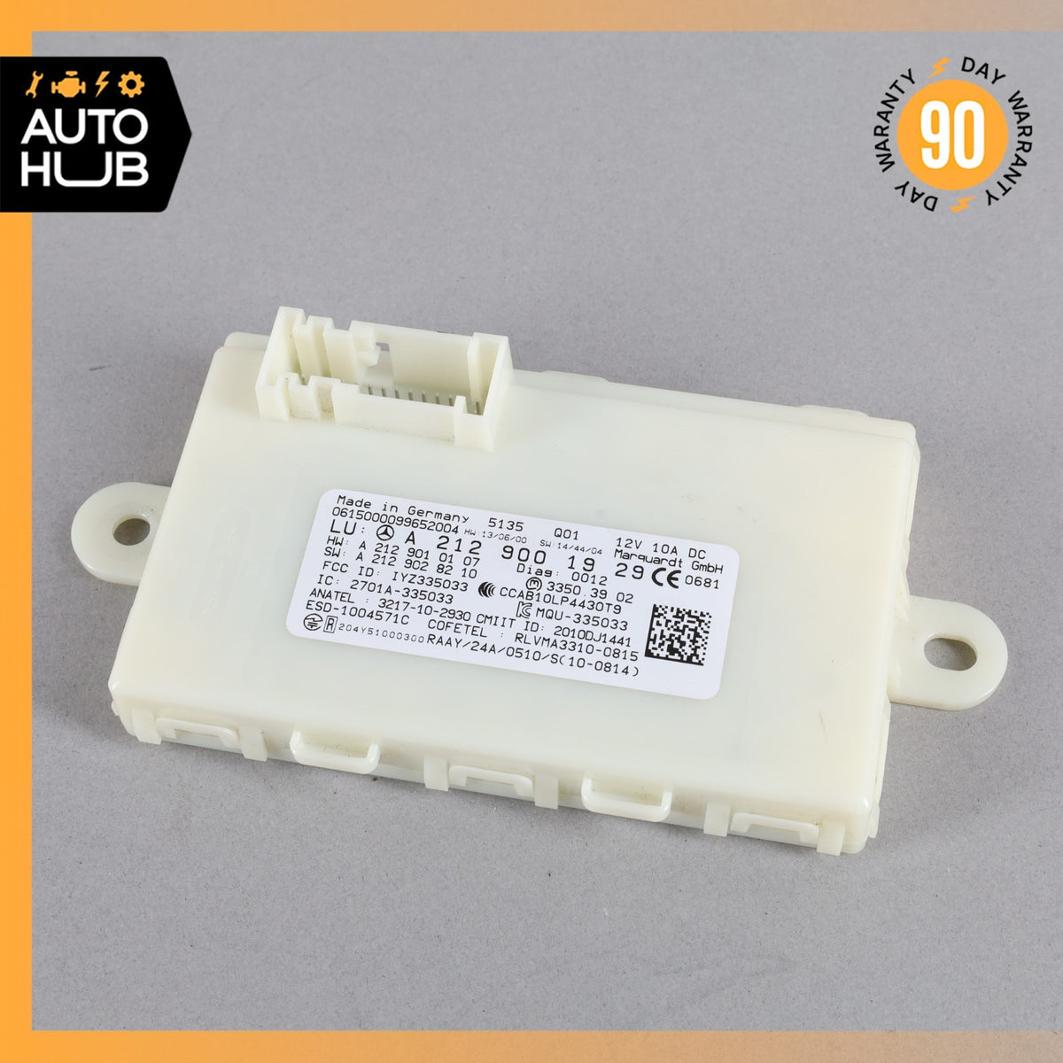 13-20 Mercedes W218 CLS550 E350 SL550 E550 Keyless Go Entry Control Module OEM - photo 1