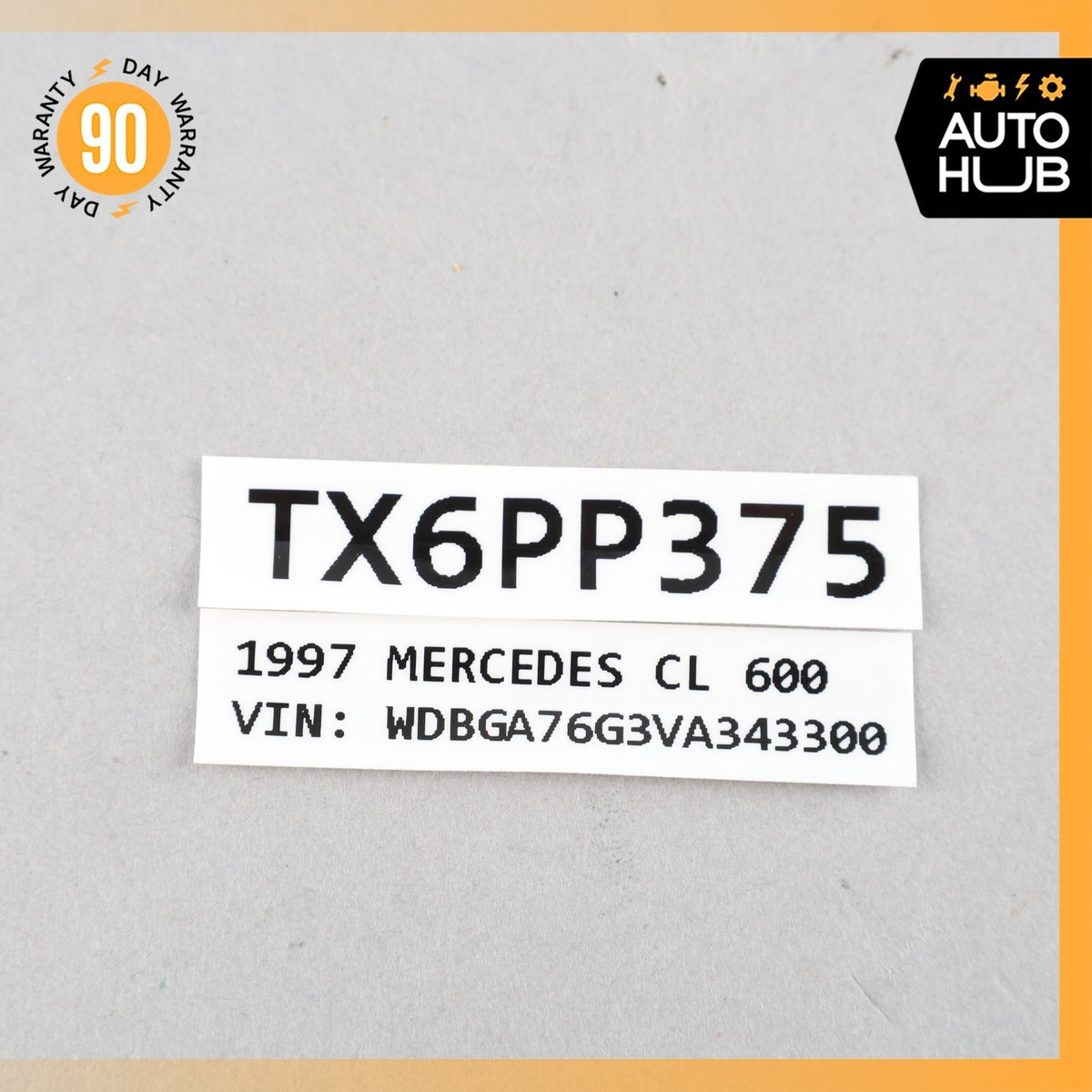 93-99 Mercedes W140 CL600 S500 Rear Right Quarter Window Regulator Motor OEM 63k - photo 13