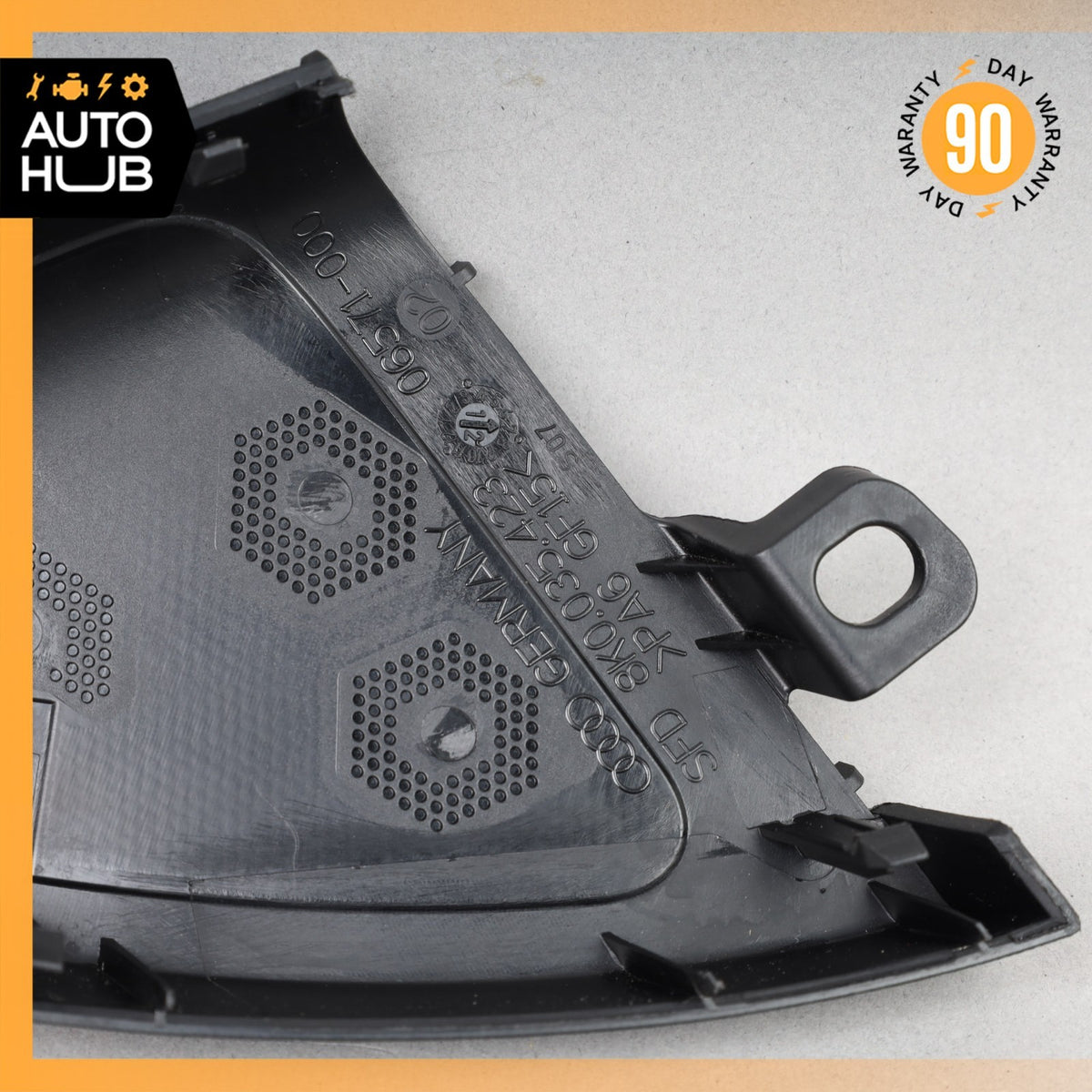 Audi B8 A4 Front Left Door Tweeter Speaker Cover Panel Trim Grille Black OEM - photo 9