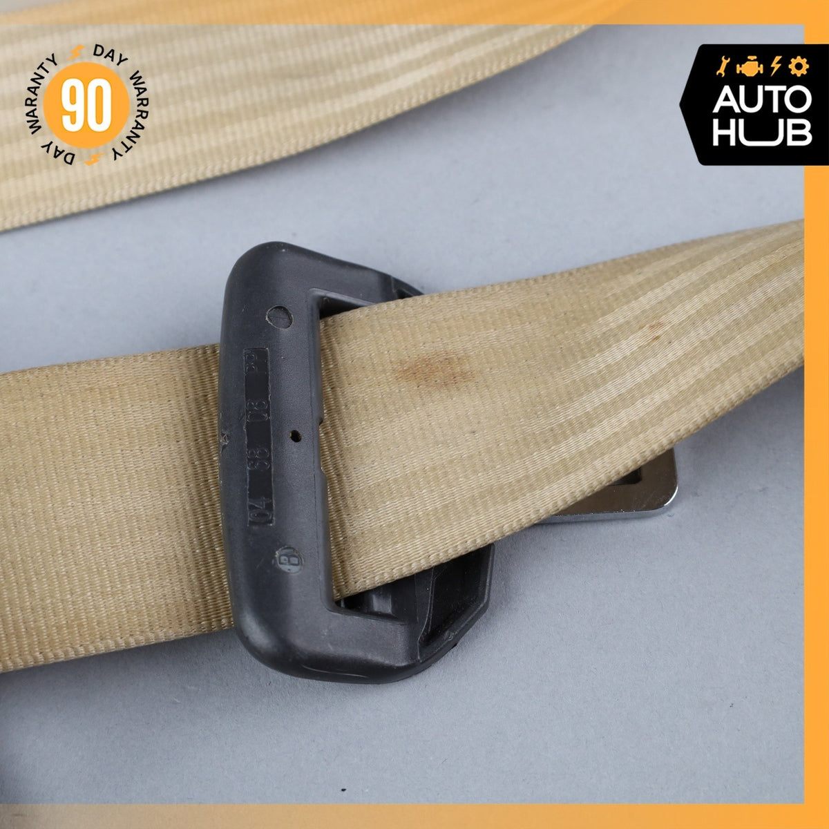 99-04 Bentley Arnage / RR Seraph Rear Right Side Seat Belt Retractor Beige OEM - photo 14