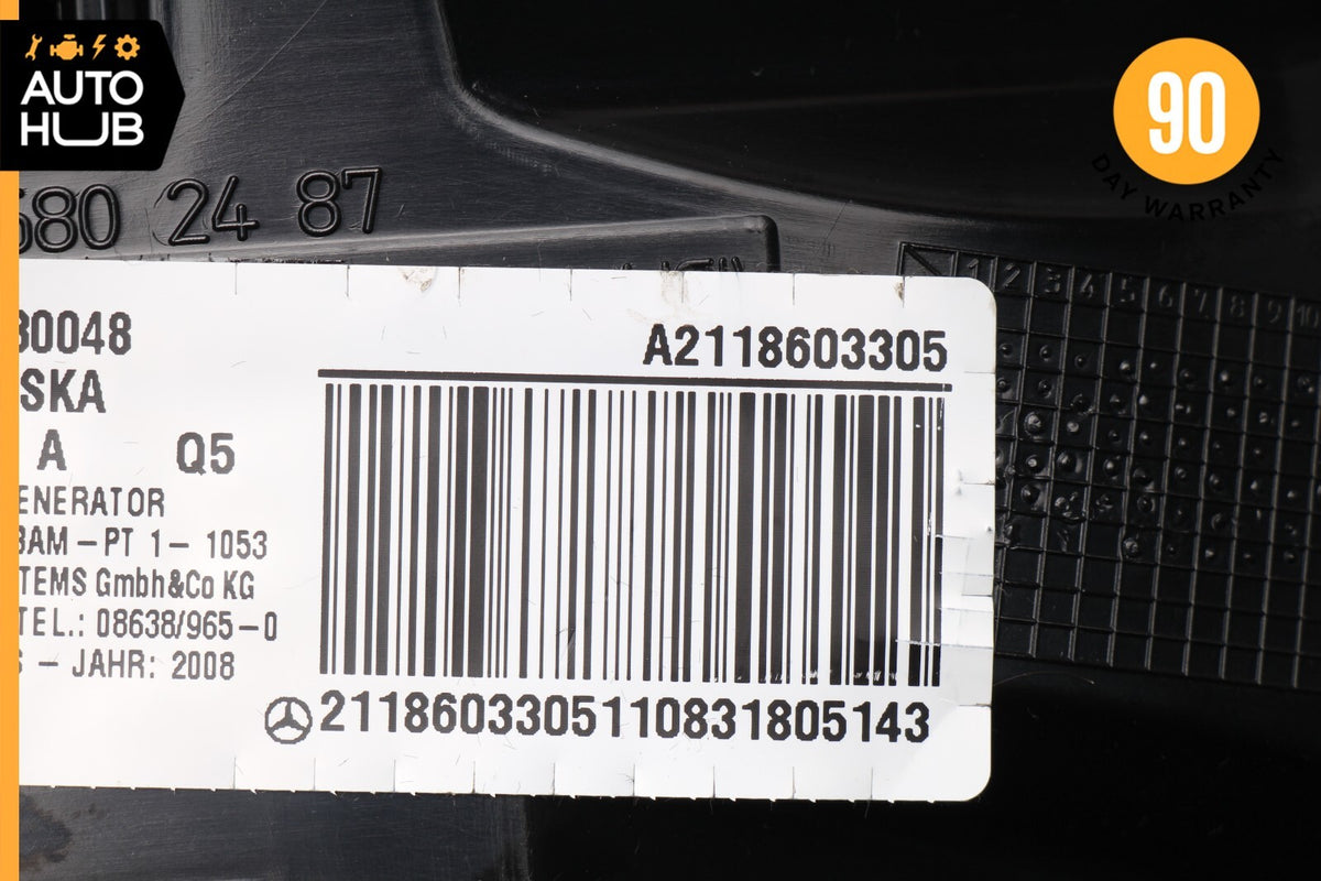 07-09 Mercedes W211 E350 E63 AMG Dashboard Glove Box Storage Compartment OEM - photo 11